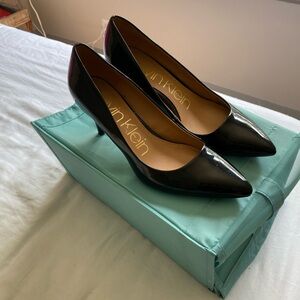 Calvin Klein black heels size 9
